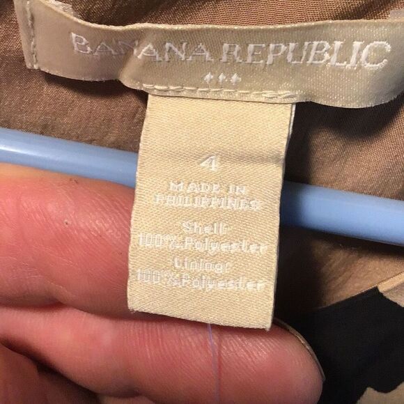 NWT Banana Republic cheetah print dress size 4 - Picture 5 of 6